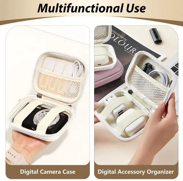 Alt view image 7 of 7 - Digital Camera Case for KODAK PIXPRO FZ55/FZ45, Case Only, White