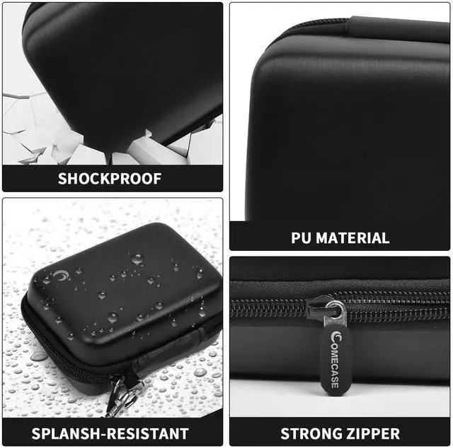 Alt view image 4 of 7 - Digital Camera Case for Kodak PIXPRO FZ55/FZ45/ for CAMKORY, Black
