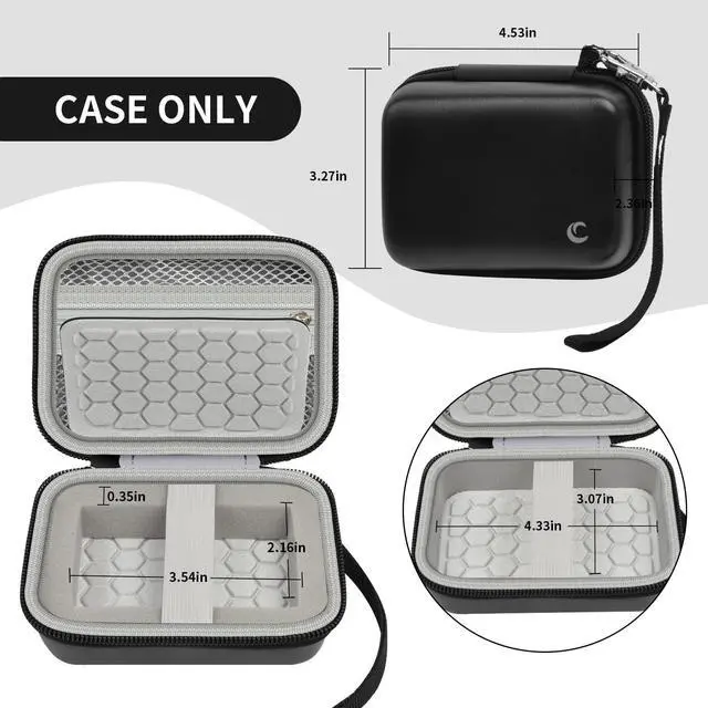 Alt view image 5 of 7 - Digital Camera Case for Kodak PIXPRO FZ55/FZ45/ for CAMKORY, Black