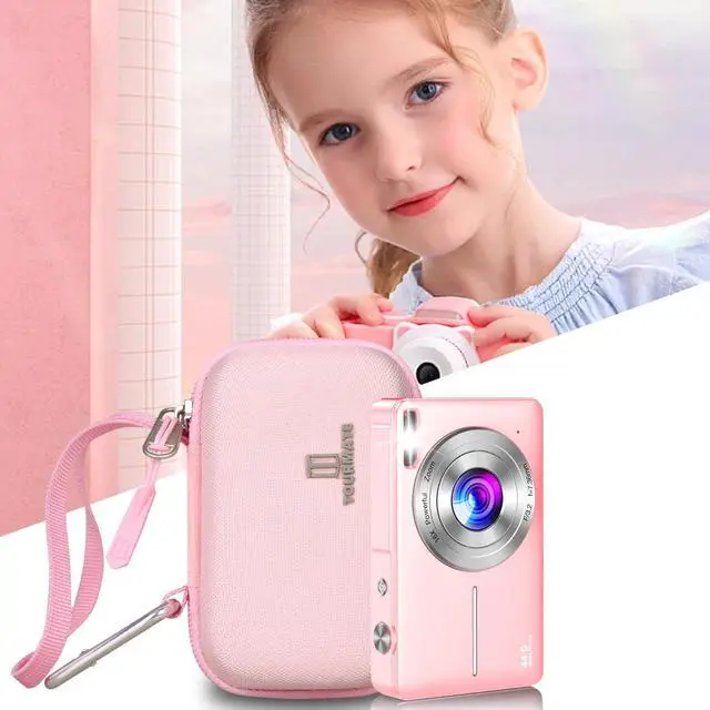 Alt view image 6 of 7 - Hard Storage Case for CAMKORY/VAHOIALD/QONGUDS/Fleafer/WONNIE/VYNCS/SMARTKLIK/Rovemre/YiFuar/Focusify/Canon PowerShot 180 190/Sony DSCW800 830 Digital Camera(Case Only)
