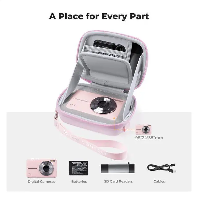 Alt view image 5 of 7 - Carrying Case for Digital Camera