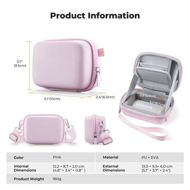 Alt view image 6 of 7 - Carrying Case for Digital Camera