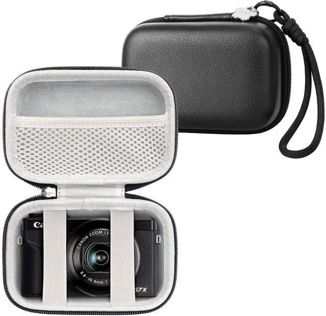 Main image of Digital Camera Case for Canon G7X Mark II III, Case Only, Black