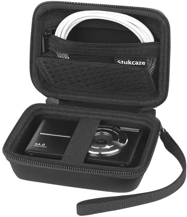 Main image of Digital Camera Case Compatible with Canon G7X Mark III, SX 740, Camkory FHD 1080P, Kodak FZ55-BK, FZ45-BK Digital Point and Shoot Camera Case, Small Portable Travel Carrying Protective Storage Bag