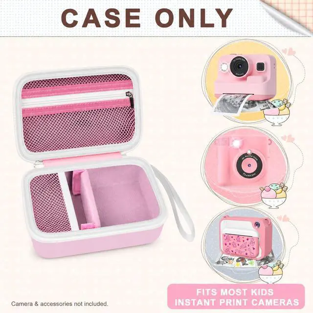 Alt view image 2 of 7 - Kids Instant Print Camera Case for DYLANTO for ESOXOFFORE Cameras