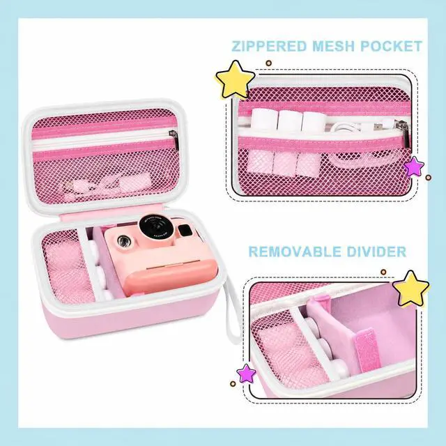 Alt view image 5 of 7 - Kids Instant Print Camera Case for DYLANTO for ESOXOFFORE Cameras