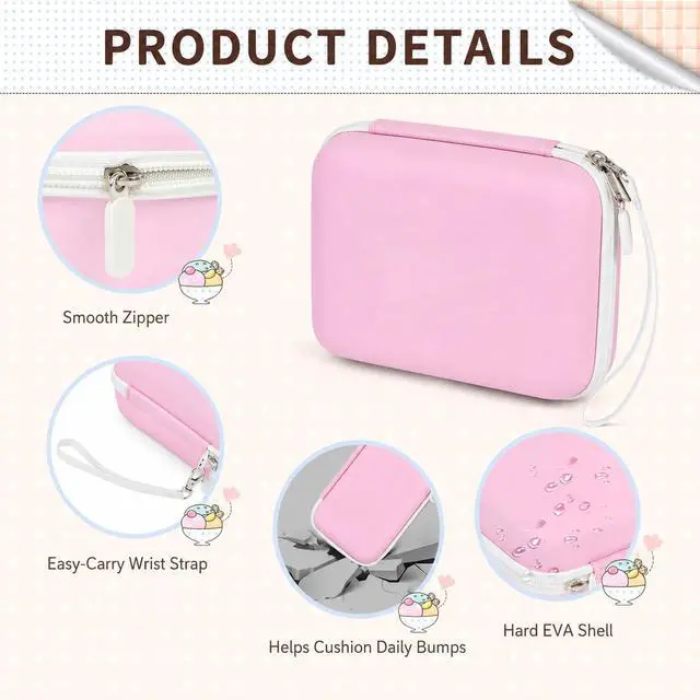 Alt view image 6 of 7 - Kids Instant Print Camera Case for DYLANTO for ESOXOFFORE Cameras