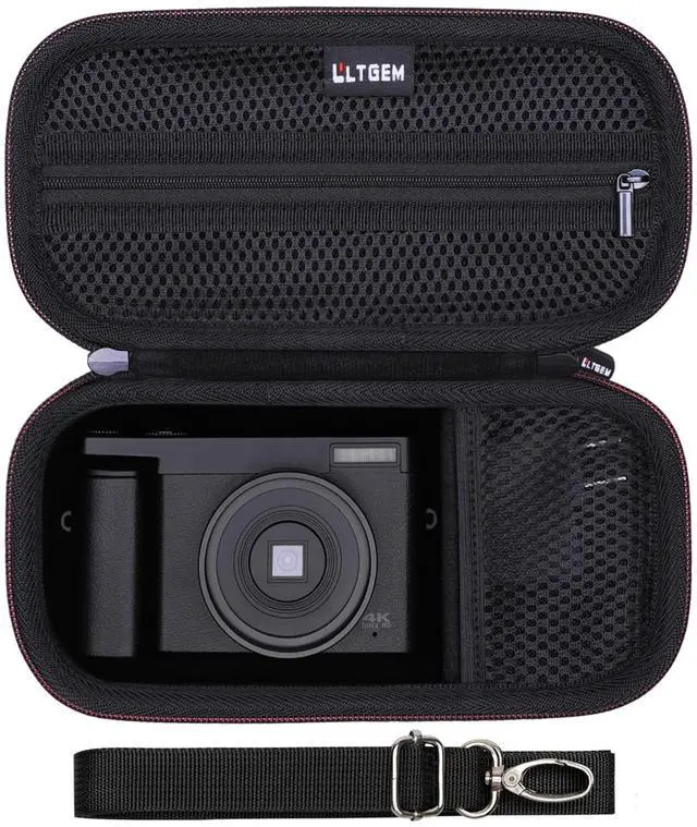 Main image of 4K Digital Camera Case for Duluvulu/W & O/Gavonde/VJIANGER/FACLAM Black