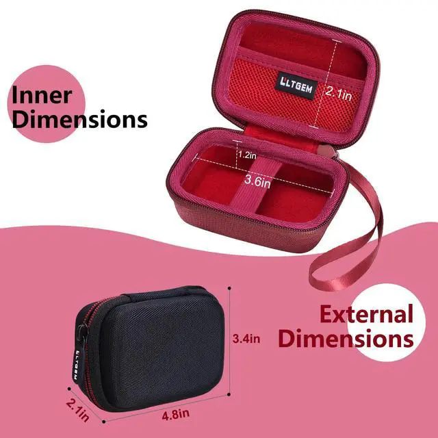 Alt view image 2 of 7 - Camera Case Compatible with Kodak PIXPRO FZ55 Digital Camera, Black