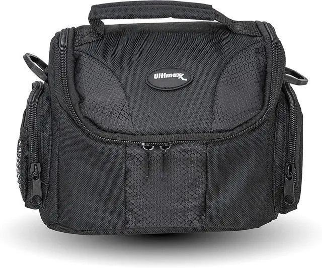 Main image of Medium Soft Padded Digital SLR Camera Travel Case/Bag for Sony Cyber-shot RX10, H400, H300, HX400V, HX300, HX200V, H200, HX100V, DSC-HX50V, HX30V, HX20V, HX10V, RX10 II, RX100, RX100M II, H90