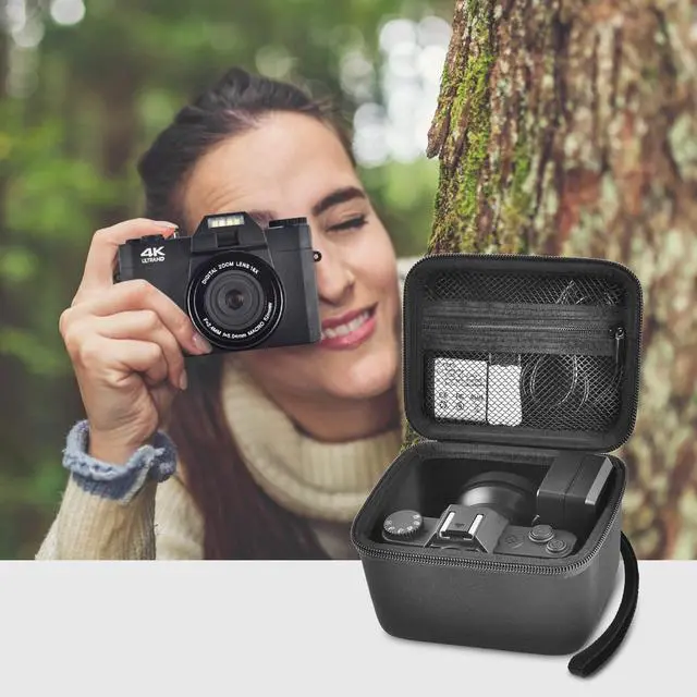 Alt view image 6 of 7 - Vlogging Camera Case for Duluvulu/for VJIANGER 4K Digital Cameras