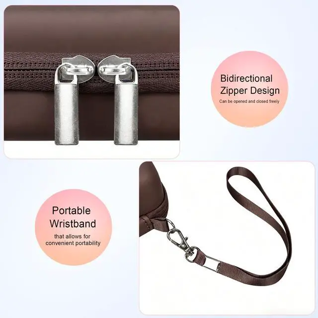 Alt view image 4 of 7 - Camera Case for Canon PowerShot ELPH 360 HS A/ 360 HS/ 360/ IXY 650