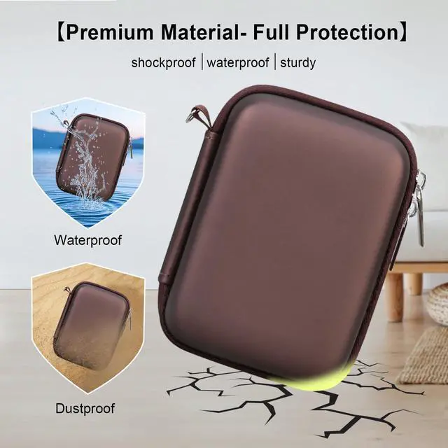 Alt view image 5 of 7 - Camera Case for Canon PowerShot ELPH 360 HS A/ 360 HS/ 360/ IXY 650