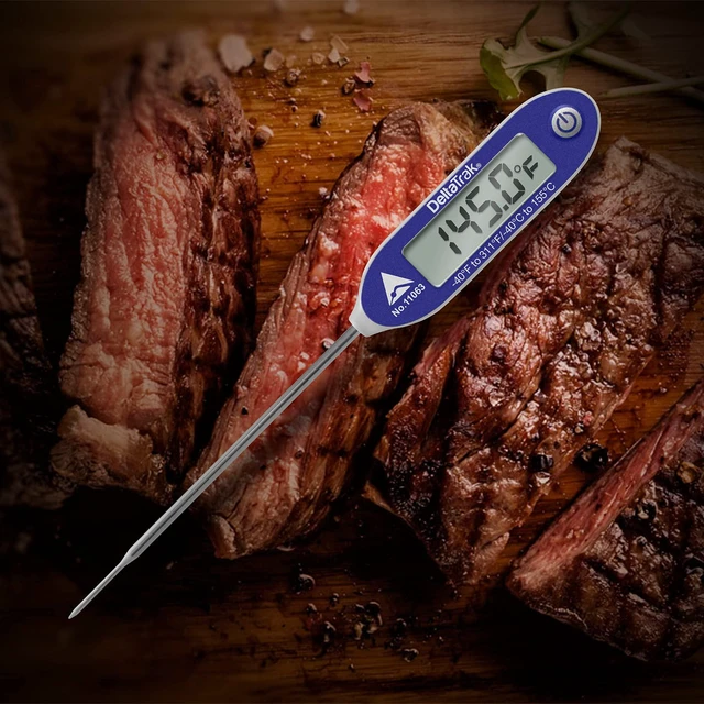 Alt view image 2 of 7 - 11063 FlashCheck Jumbo Display Auto-Cal Needle Probe Thermometer