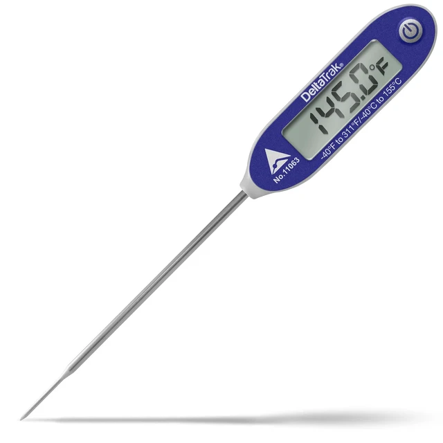 Alt view image 7 of 7 - 11063 FlashCheck Jumbo Display Auto-Cal Needle Probe Thermometer