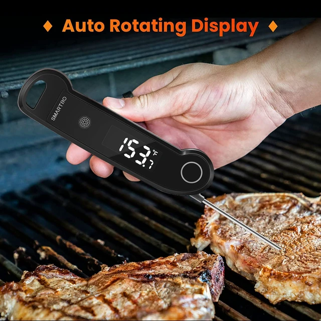 Alt view image 4 of 7 - ST49 Digital Thermocouple Instant-Read Meat Thermometer | with Ambidextrous Backlit for Food, Grilling, BBQ, Kitchen Cooking, Oil Deep Frying and Candy