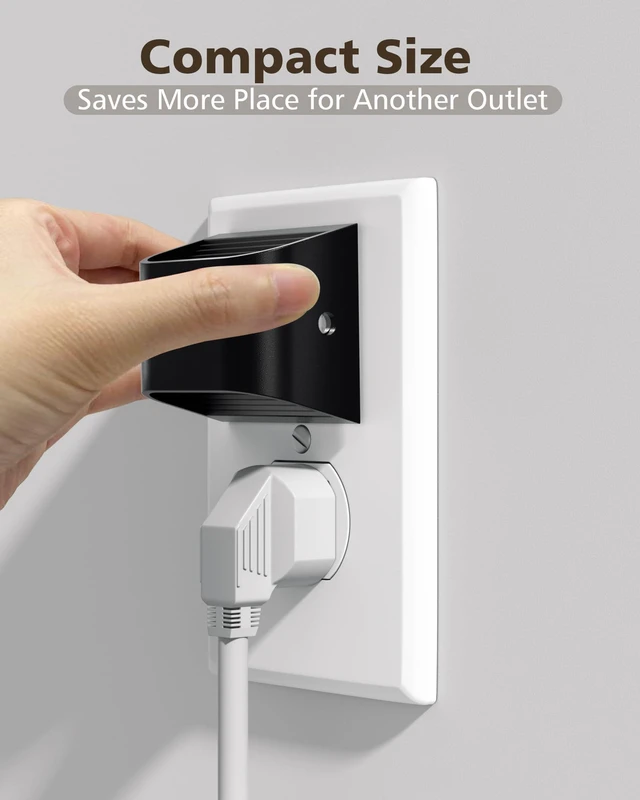 Alt view image 6 of 7 - Night Lights Plug into Wall, 6 Pack Up and Down LED Night Light with Dusk to Dawn Light Sensor, 3000K Warm White Nightlight for Hallway, Bedroom, Bathroom, Kitchen Black