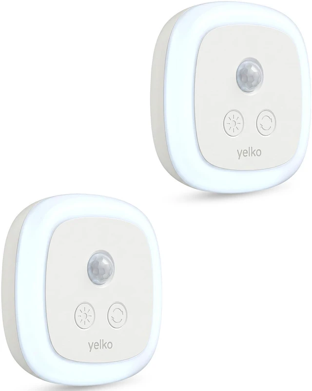 Main image of Motion Sensor Night Light with Dusk to Dawn Sensor - Plug in Cool White Anti-Glare LED, Soft Cozy Glow, 5 Level Dimmable, Timer Function for Bathroom, Hallway, Kitchen, Stairs, Garage, 2-Pack