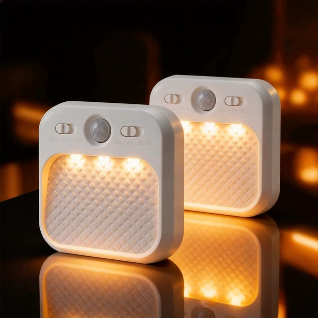 Main image of Locker Light, Rechargeable Motion Sensor Dimmable Night Light, Timer | 3 Color Temperatures Magnetic Cabinet Light, Stepless Dimming & USB Charging - Portable Closet Wardrobe Travel RV Cruise