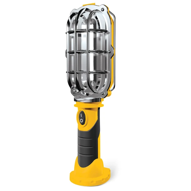 Alt view image 2 of 6 - Handy Brite Ultra-Bright Cordless LED Work Light, 500 Lumens, Magnetic Base, Battery-Powered LED Light, (3) AA Batteries Included, Compact & Lightweight Portable LED Flashlight