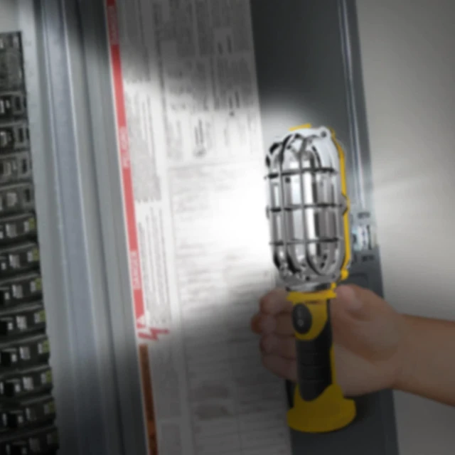 Alt view image 4 of 6 - Handy Brite Ultra-Bright Cordless LED Work Light, 500 Lumens, Magnetic Base, Battery-Powered LED Light, (3) AA Batteries Included, Compact & Lightweight Portable LED Flashlight