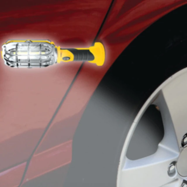 Alt view image 6 of 6 - Handy Brite Ultra-Bright Cordless LED Work Light, 500 Lumens, Magnetic Base, Battery-Powered LED Light, (3) AA Batteries Included, Compact & Lightweight Portable LED Flashlight