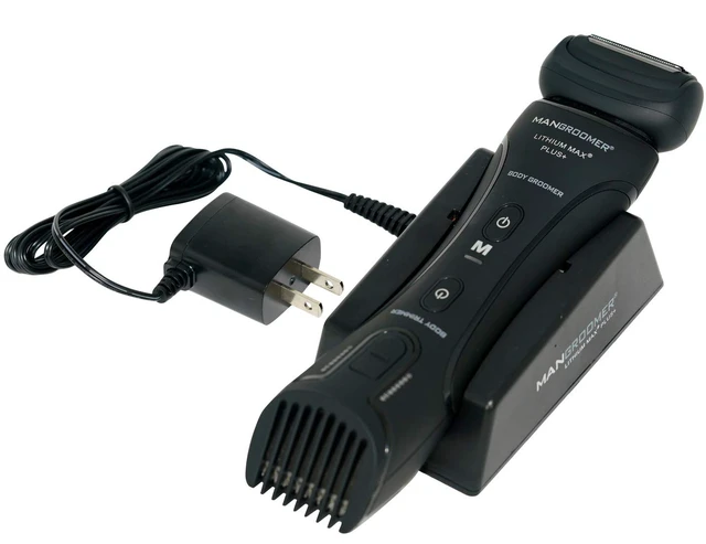 Alt view image 6 of 6 - Lithium Max Plus Body Groomer, Ball Groomer, Body Trimmer, Electric Groin Hair Trimmer with Free Bonus Foil Included