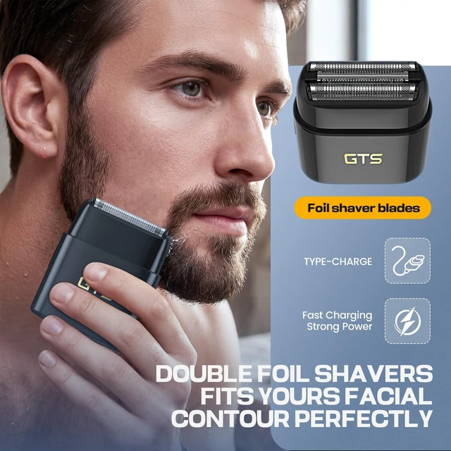 Alt view image 5 of 6 - Hair Clippers for Men Professional Cordless Haircut Kit with Beard Trimmer Set, with IPX7 Electric Shavers, LED Display Rechargeable Barber Clippers for Home Use Gifts Black