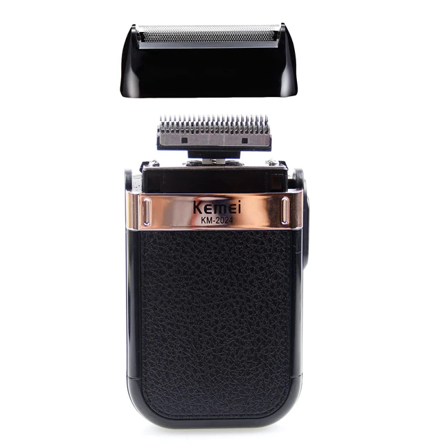 Alt view image 5 of 7 - Double Foil Shavers for Men Electric Razor Beard Trimmer | Cordless Precision Beard Trimmer Twin Blade USB Rechargeable Grooming Razors,Shaving & Hair Removal Products, KM-2024