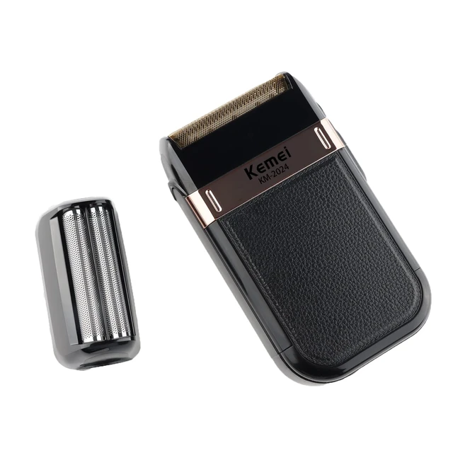 Alt view image 7 of 7 - Double Foil Shavers for Men Electric Razor Beard Trimmer | Cordless Precision Beard Trimmer Twin Blade USB Rechargeable Grooming Razors,Shaving & Hair Removal Products, KM-2024