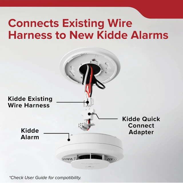 Alt view image 2 of 7 - Wiring Adapter for Hardwired Smoke & Combination Detectors, 20-9003 | Wiring Adapter for Hardwired Smoke and Combination Detectors, Easy Installation, No Rewiring, For Homes and Apartments