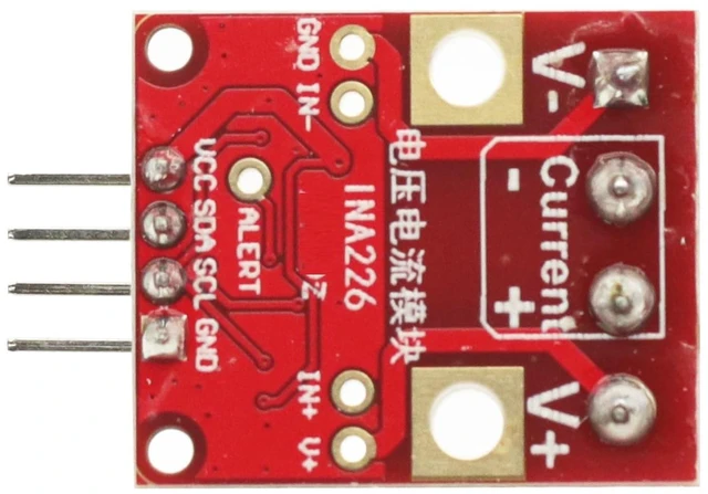Alt view image 4 of 5 - INA226 Voltage Current Monitor 0-36V 20A Tester I2C IIC Power Monitoring Sensor Module