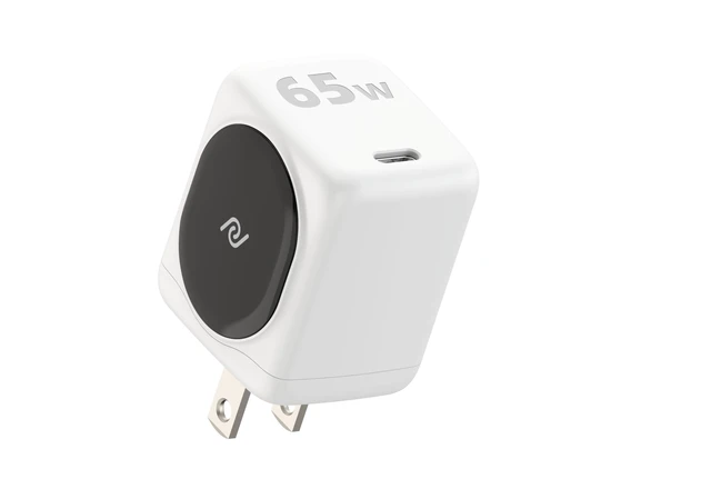 Alt view image 3 of 6 - USB C Charger 65W, (GaN 65W), Foldable Plug Fast Compact Charger for MacBook Pro/Air, iPad Pro, Google Pixelbook, ThinkPad E490, iPhone 15/14/13 and More