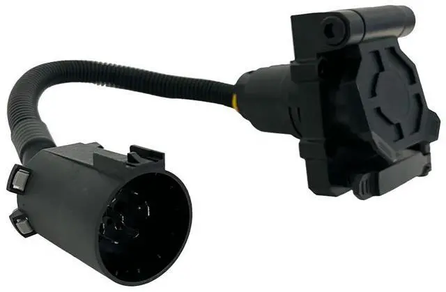 Alt view image 4 of 7 - Bluarc Electronics Multi-Tow 7 Blade and 4 Flat Heavy-Duty Trailer Connector/Towing Receiver with 16" extension and USCAR Plug (Replaces Hopkins 40952 & 40955)