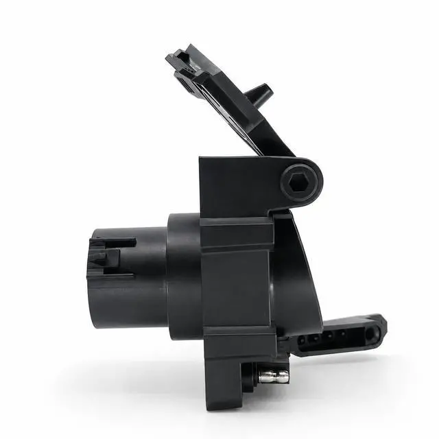 Alt view image 5 of 7 - Bluarc Electronics - Multi-Tow 7 Blade and 4 Flat Heavy-Duty Trailer Connector / Towing Receiver (Replaces Hopkins 40950) 7 Way Round with 4 Flat Connector for Trailers and RVs