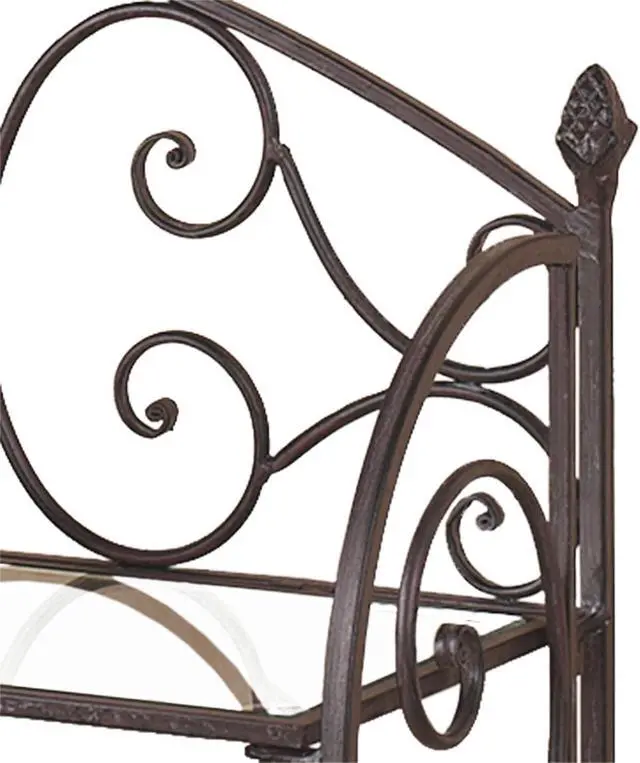 Alt view image 5 of 5 - Aldabella Tuscany Slate Etagere Tuscan Slate