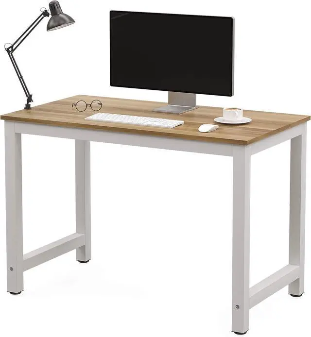 Main image of 43Large MDF Computer Office Desk PC Laptop Table Study Work-Station Home Office Furniture Wood