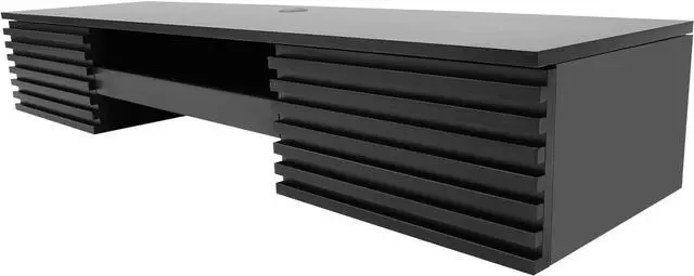 Main image of Wall Mounted Desk 60x15.5x9.5 Inch, Wall Mount Office Desk with Pull Out Drawer, Wall Organizer Table, Max. Load Bearing 120lbs (Black)