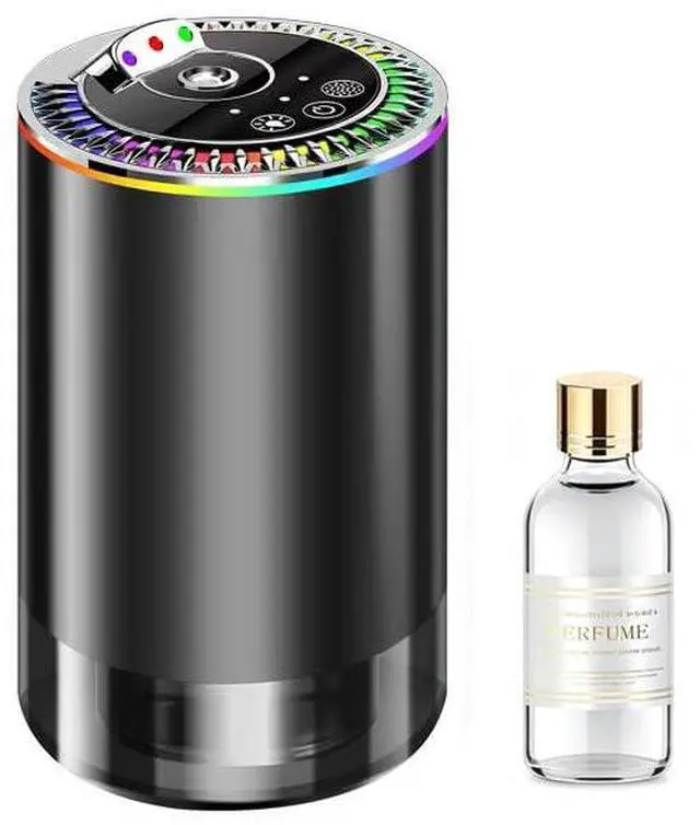 Main image of Smart Car Air Freshener, Car Air Freshener Diffuser with Three Color Starry Sky Projection, Auto On/Off Aroma Diffuser, Cologne