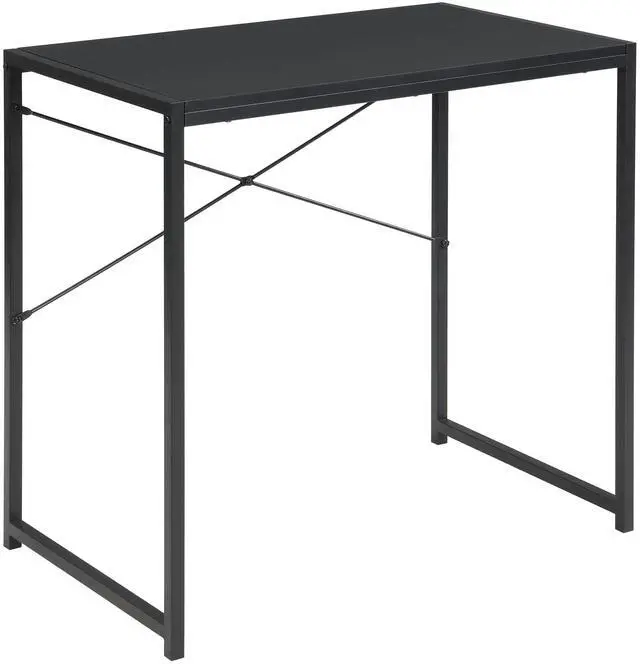 Main image of 30 Inch Small Rectangular Computer Desk, Black | Home, Office, Study