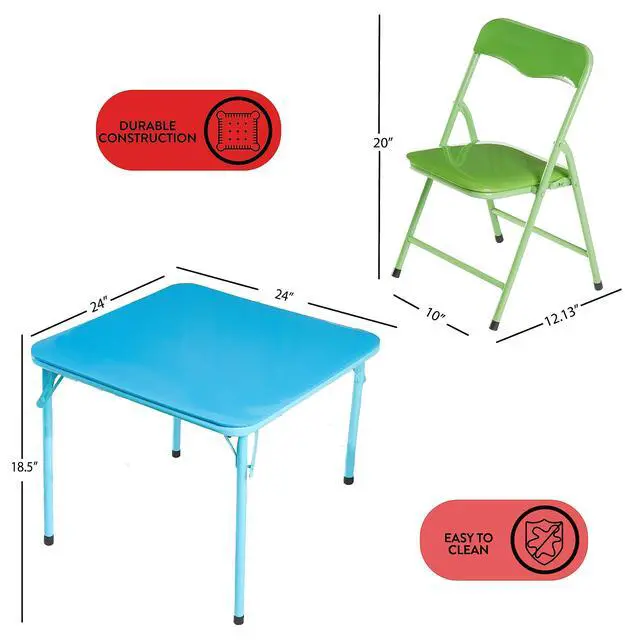 Alt view image 3 of 6 - 5Piece Table & Chair Set, Primary