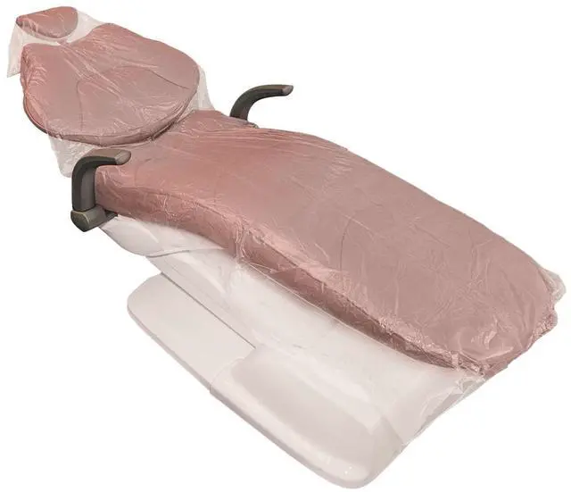 Main image of 150Pcs Dental Full Chair Covers, 48" x 56" Disposable Clear Plastic Sleeve Protector