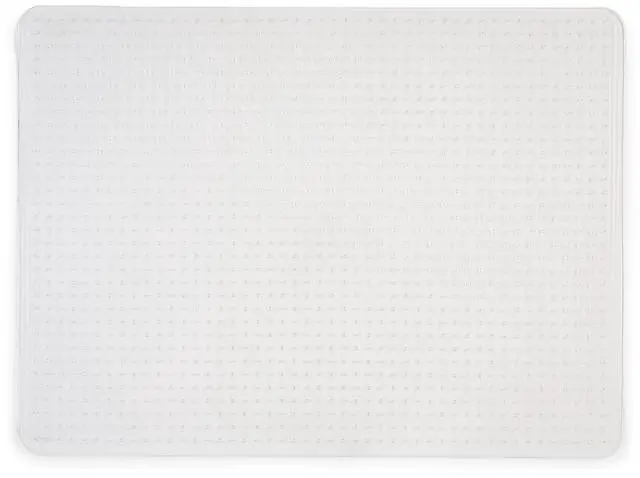 Main image of Office Chair Mat, Clear Floor Mats, Medium-Pile Carpets, 48 x 36 Inch, Smooth Glide