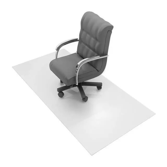 Alt view image 3 of 6 - 1215030019ER Hard Floor Mat, 118-Inch L x 60-Inch W, 75mil, Clear Polycarbonate
