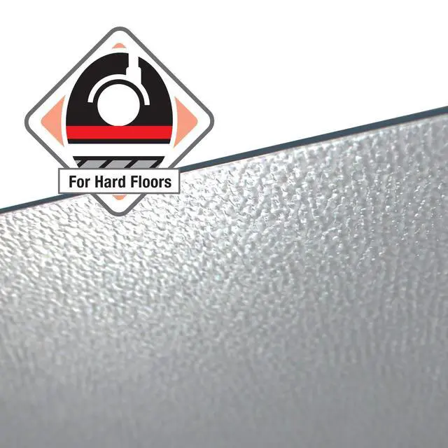 Alt view image 4 of 6 - 1215030019ER Hard Floor Mat, 118-Inch L x 60-Inch W, 75mil, Clear Polycarbonate