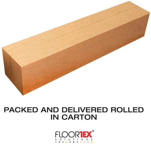 Alt view image 6 of 6 - Polycarbonate XXL Office Mat 60" x 60" for Hard Floors, Clear (FR1215015019ER)
