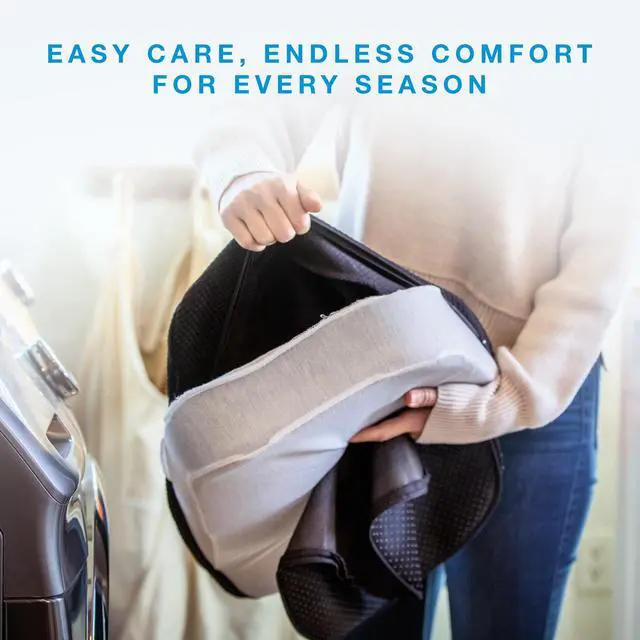 Alt view image 4 of 6 - Type S Smoothing Premium Comfort Memory Foam Seat Cushion - Ergonomic Back Pain Relief for Coccyx Tailbone Sciatica Back Pain Relief for Office Chairs Gaming Chairs Car Seats Wheelchairs Chair Pad