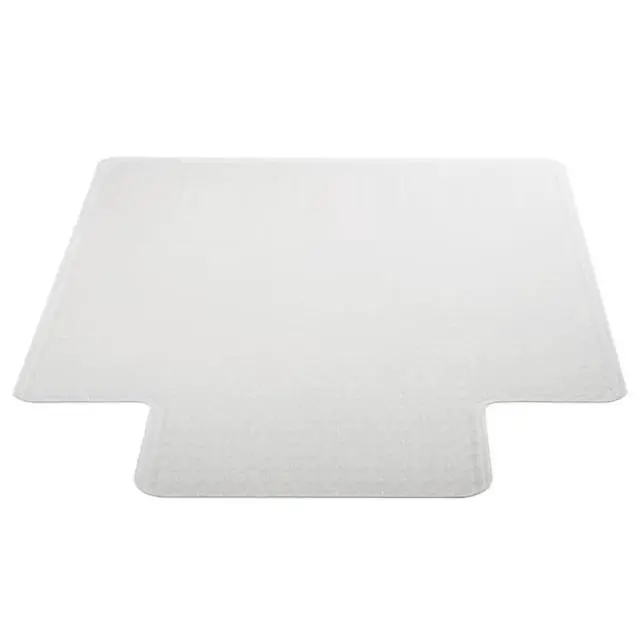 Alt view image 6 of 6 - Low and Medium Pile Carpet Office Mat Chair Mat | Traditional Lip (45" x 53")