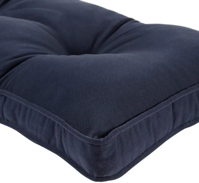 Alt view image 3 of 6 - Hyatt 4-Piece Kitchen Nook Polyester Cushion Set, Cobalt
