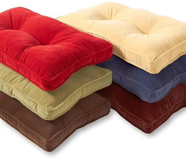 Alt view image 4 of 6 - Hyatt 4-Piece Kitchen Nook Polyester Cushion Set, Cobalt